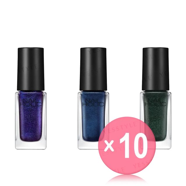 Kose-Nail Holic Dark Fantasy Color 10pcs Bundle Set
