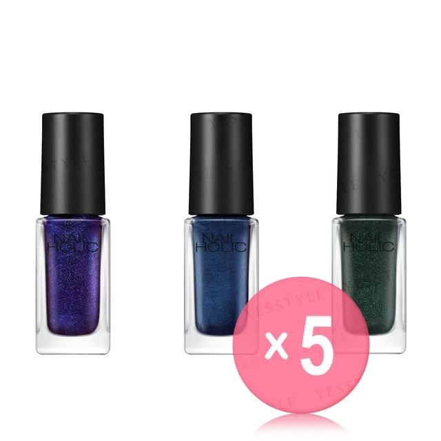 Kose-Nail Holic Dark Fantasy Color 5pcs Bundle Set
