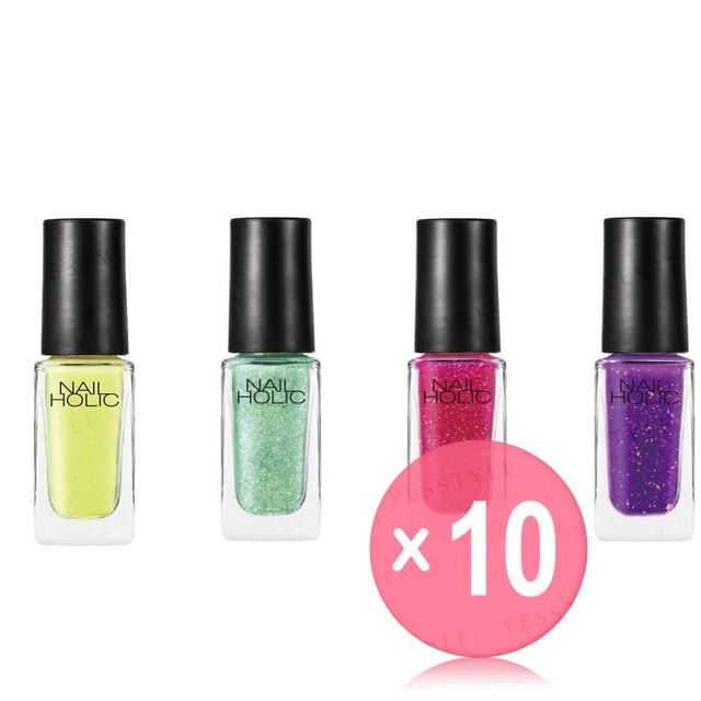 Kose-Nail Holic Juicy Color 10pcs Bundle Set