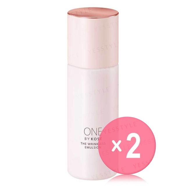 Kose-One By Kose The Wrinkless Emulsion 2pcs Bundle Set