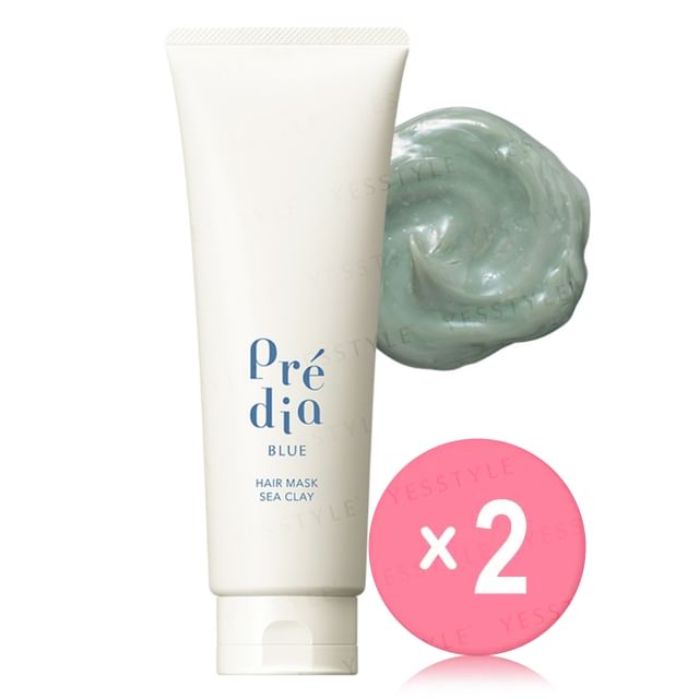 Kose -كوز -Predia Blue Hair Mask Sea Clay 2pcs Bundle Set