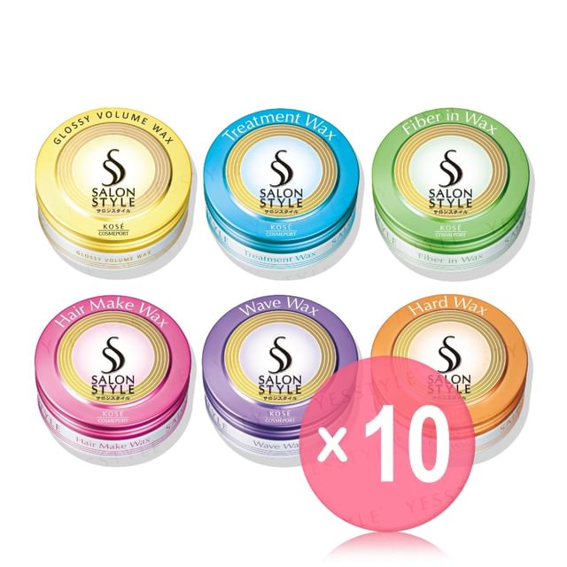 Kose-Salon Style Wax 10pcs Bundle Set