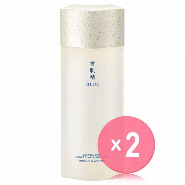 Kose-Sekkisei Blue Grape Clarifying Toner 2pcs Bundle Set