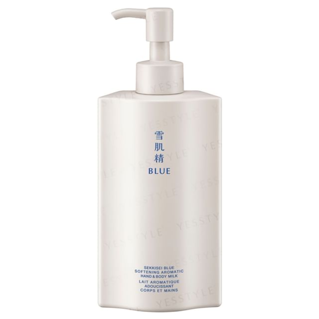 Kose -كوز -Sekkisei Blue Softening Aromatic Hand Body Milk Pump
