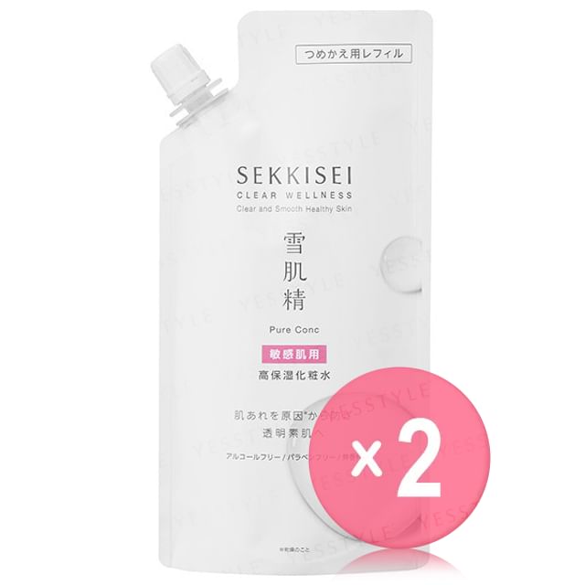 Kose-Sekkisei Clear Wellness Pure Conch SS Refill 2pcs Bundle Set