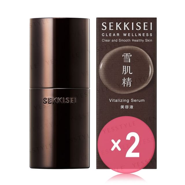 Kose-Sekkisei Clear Wellness Vitalizing Serum 2pcs Bundle Set