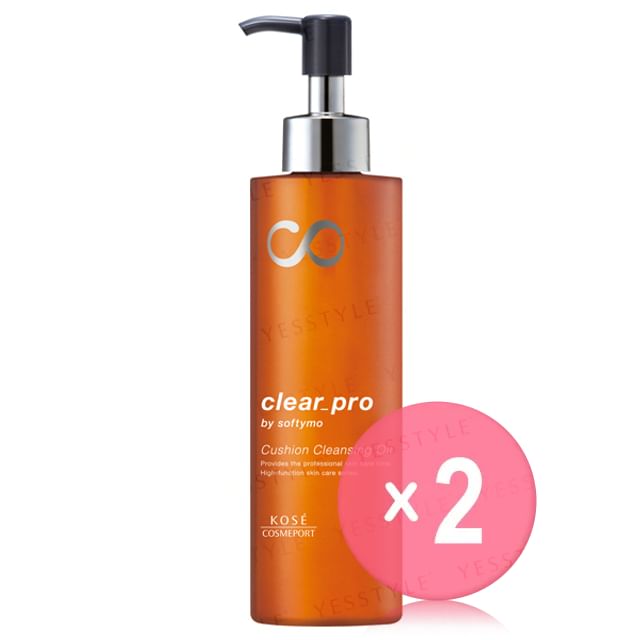 Kose-Softymo Clear Pro Cushion Cleansing Oil 2pcs Bundle Set
