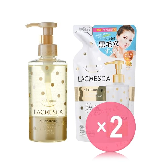 Kose-Softymo Lachesca Oil Cleansing 2pcs Bundle Set