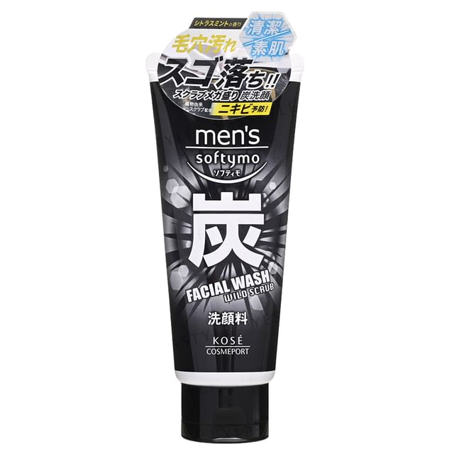 Kose-Scrub detergente viso per uomo-130 G