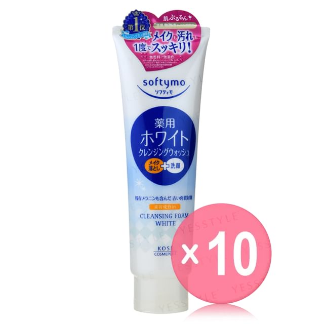 Kose -كوز -Softymo White Cleansing Foam 10pcs Bundle Set
