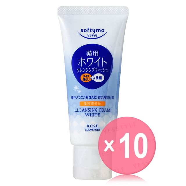 Kose -كوز -Softymo White Cleansing Foam Trial 10pcs Bundle Set
