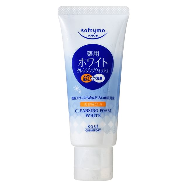 Kose-Softymo White Cleansing Foam - Nettoyant et Démaquillant-60g