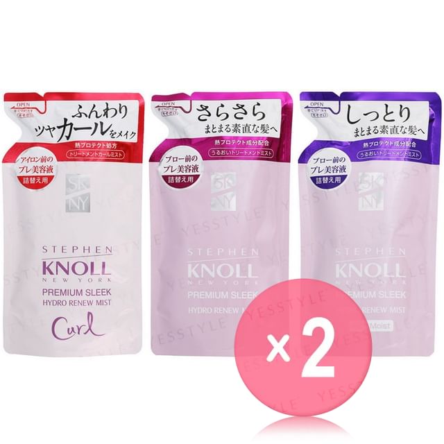 Kose-Stephen Knoll Premium Sleek Hydro Renew Mist 2pcs Bundle Set