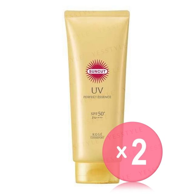 Kose-Suncut UV Perfect Essence SPF 50 PA 2pcs Bundle Set