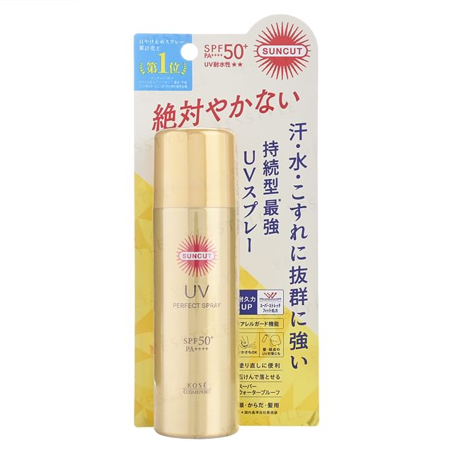 日焼け止め SUNCUT UV PROTECT SPRAY SPF50+ Kose - Suncut UV Protect Spray Super Waterproof SPF 50+