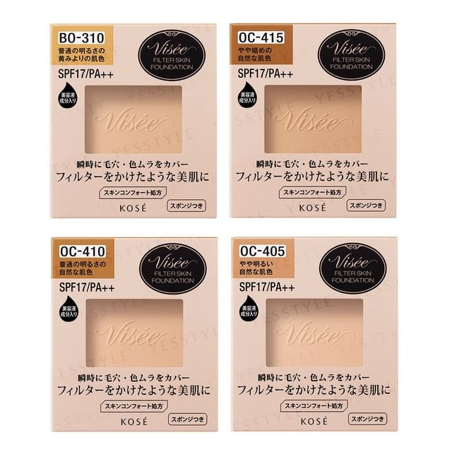 Kose-Visee Filter Skin Foundation SPF 17 PA