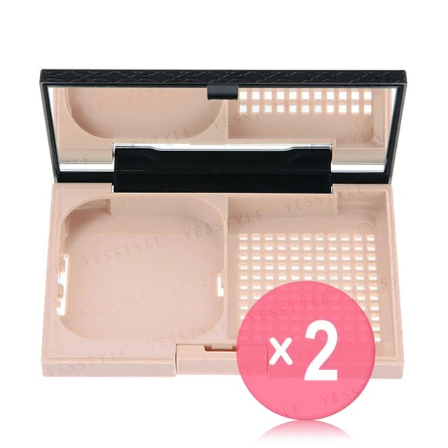 Kose-Visee Powder Foundation Case N 2pcs Bundle Set