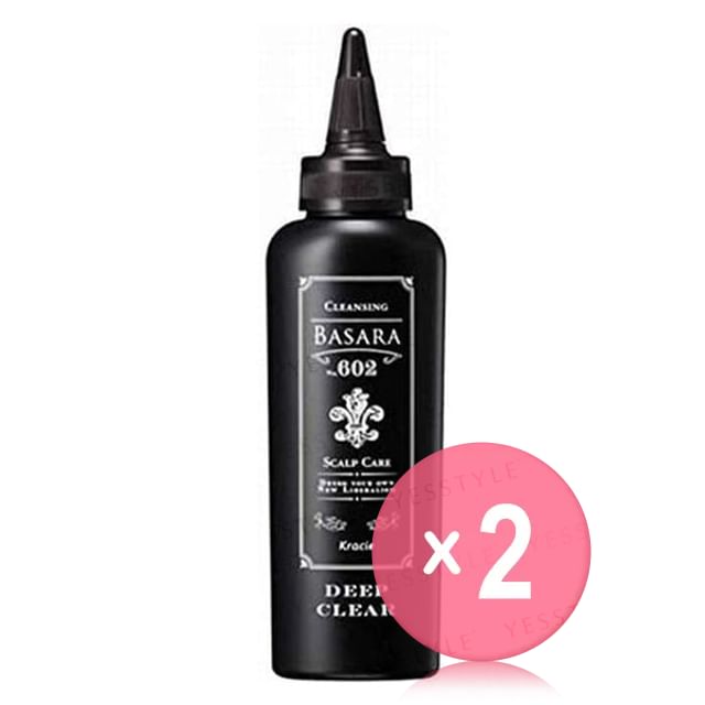 Kracie-BASARA 602 Scalp Cleansing Deep Clear For Men 2pcs Bundle Set