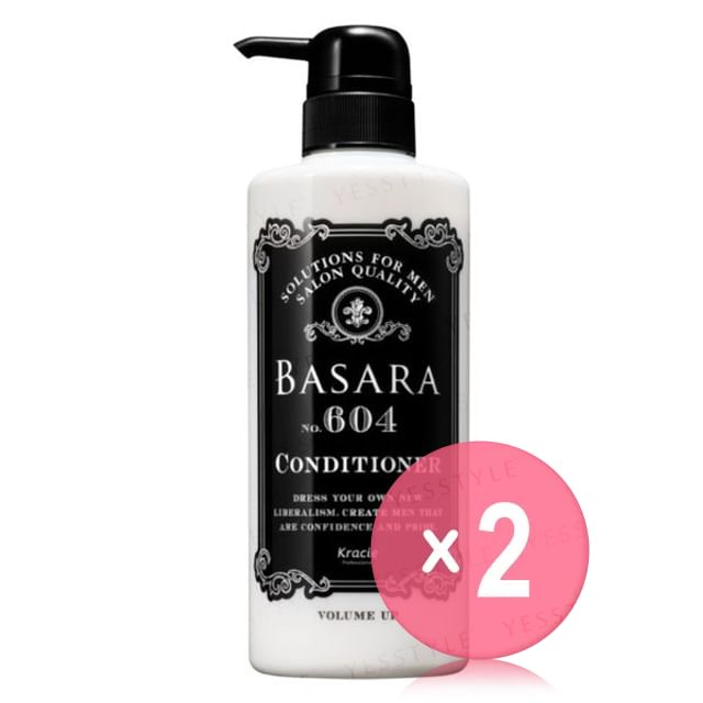Kracie-BASARA 604 Volume Up Conditioner For Men 2pcs Bundle Set