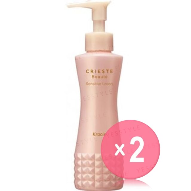 Kracie-CRIESTE Beaute Medicated Sensitive Lotion 2pcs Bundle Set
