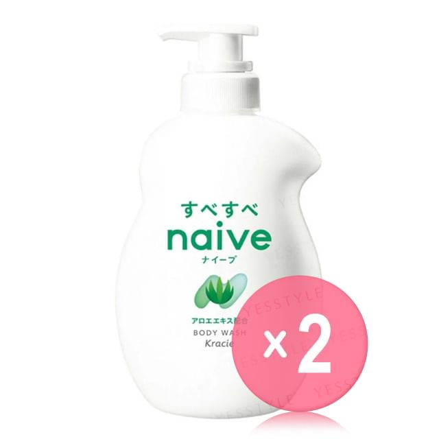 Kracie-Naive Body Wash Aloe 2pcs Bundle Set