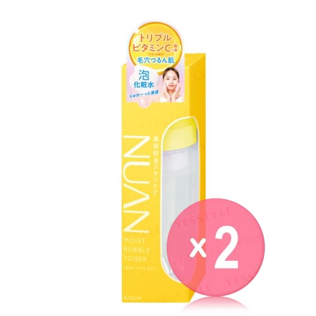 Kracie-NUAN Moist Bubble Lotion 2pcs Bundle Set