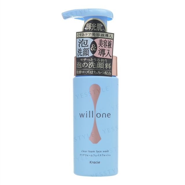 Kracie-willone Clear Foam Face Wash