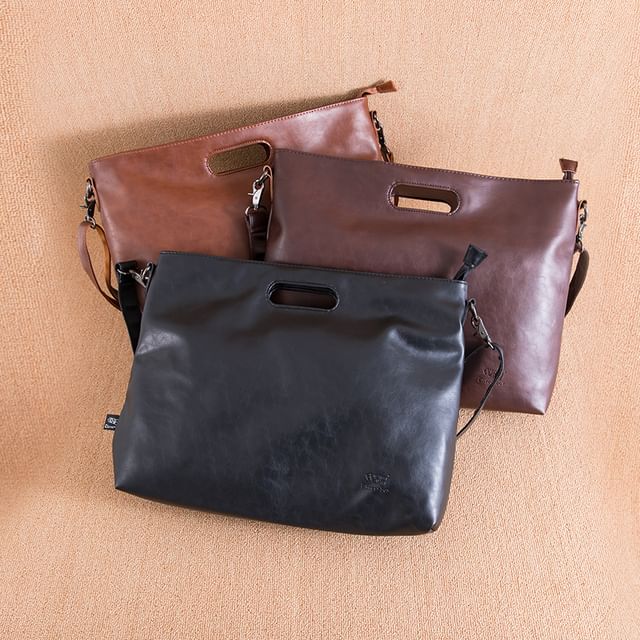 krokki-Faux-Leather Tote