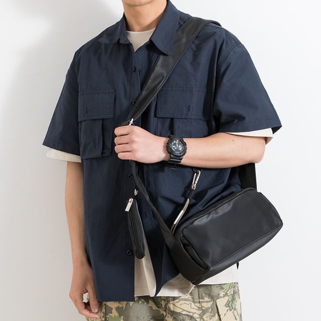 krokki-Mini Plain Crossbody Bag