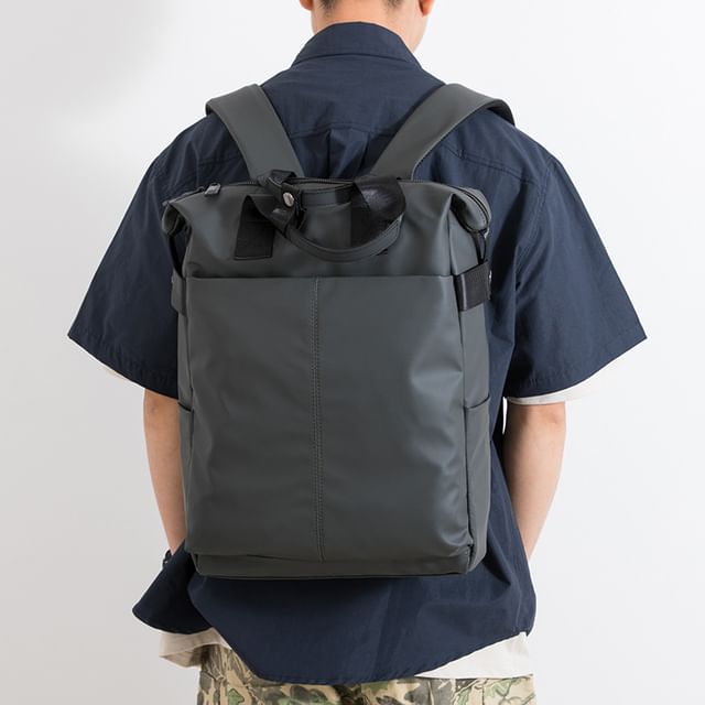 krokki-Plain Laptop Backpack