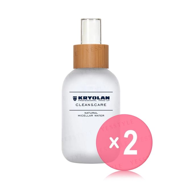 Kryolan-Clean Care Natural Micellar Water 2pcs Bundle Set