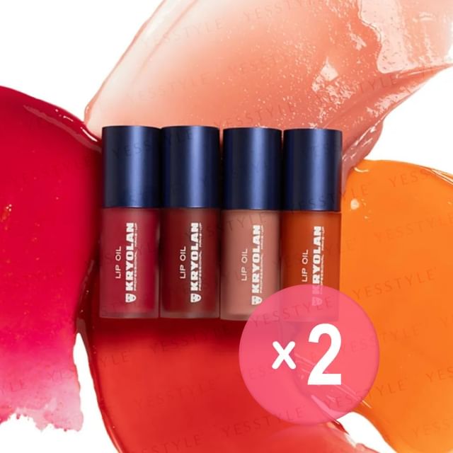 Kryolan-Lip Oil 2pcs Bundle Set