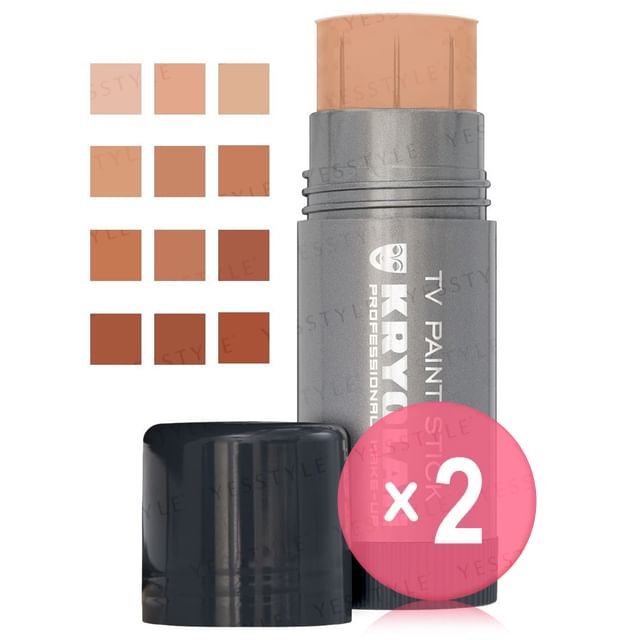 Kryolan-TV Paint Stick 2pcs Bundle Set