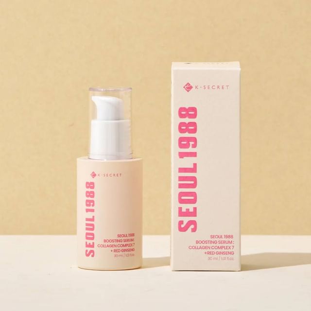 KSECRET-SEOUL 1988 Boosting Serum Collagen Complex 7 Red Ginseng - Sérum Facial-30 Ml