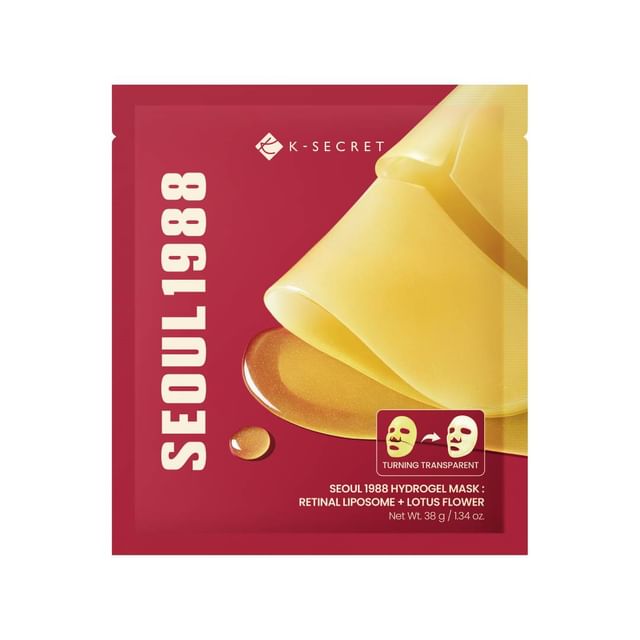 KSECRET -كي سيكريت-SEOUL 1988 Hydrogel Mask Retinal Liposome Lotus Flower