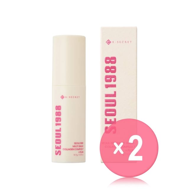 KSECRET-SEOUL 1988 Multi Balm Collagen Complex 7 Plum 2pcs Bundle Set