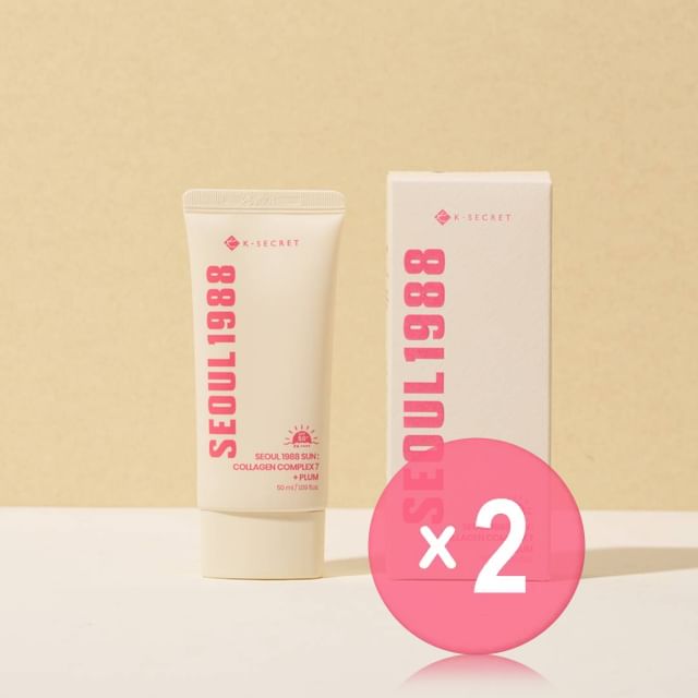 KSECRET-SEOUL 1988 Sun Collagen Complex 7 Plum 2pcs Bundle Set