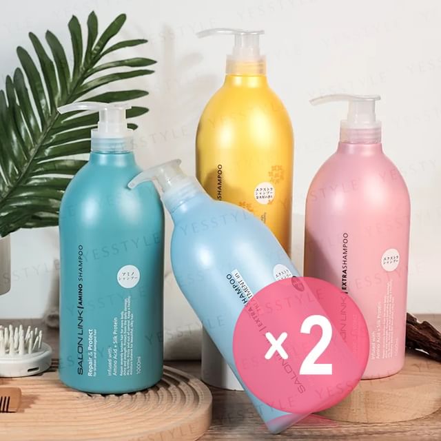 KUMANO COSME-Salon Link Shampoo 2pcs Bundle Set