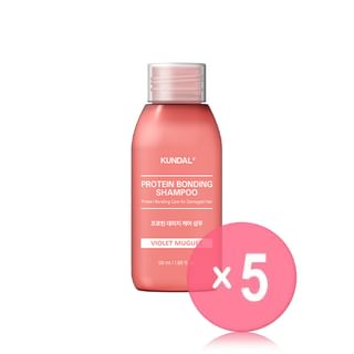 KUNDAL-Protein Bonding Shampoo Violet Muguet Mini 5pcs Bundle Set