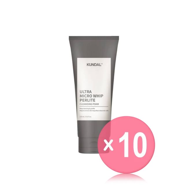 KUNDAL-Ultra Micro Whip Perlite Cleansing Foam 10pcs Bundle Set