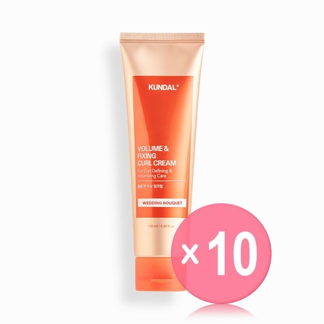 KUNDAL-Volume Fixing Curl Cream - 2 Types 10pcs Bundle Set