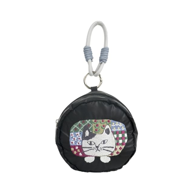 KUSUGURU JAPAN-Cat Matildasan Mini Decorative Round Pouch