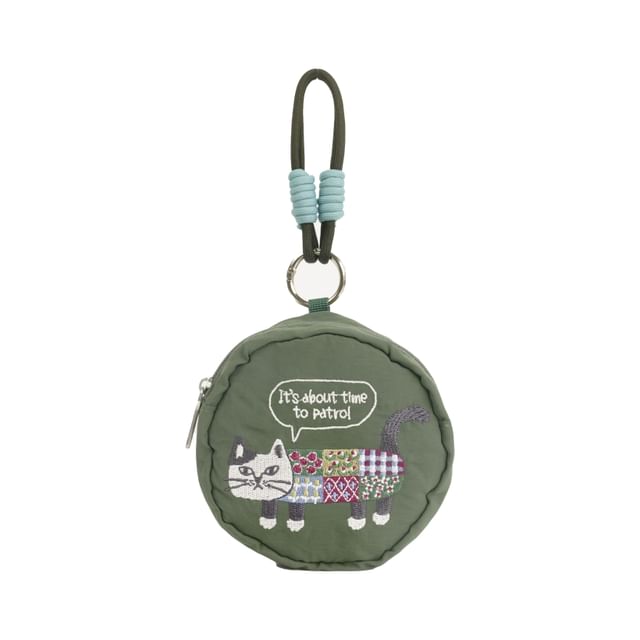 KUSUGURU JAPAN-Cat Matildasan Mini Decorative Round Pouch