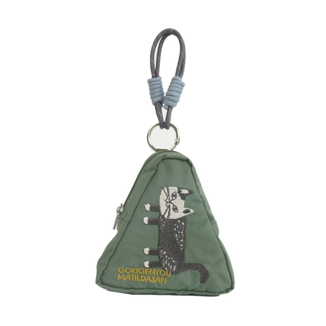 KUSUGURU JAPAN-Cat Matildasan Mini Decorative Triangular Pouch