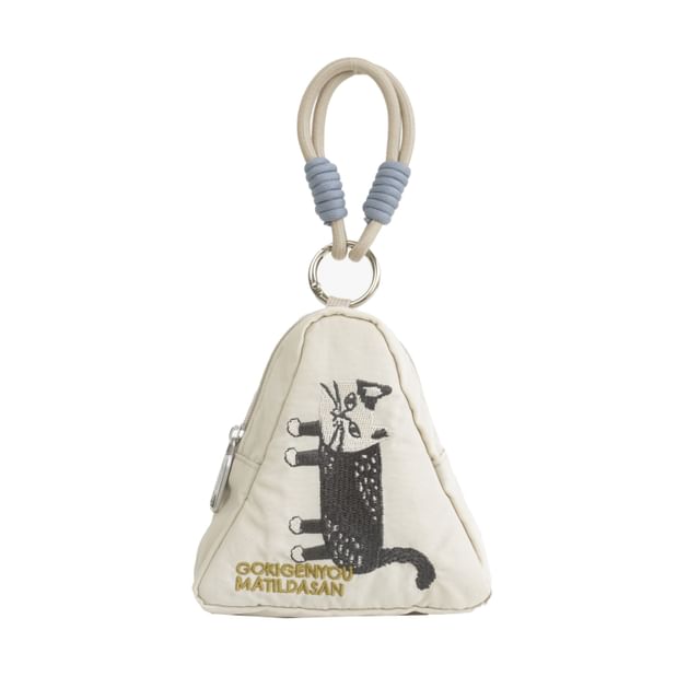 KUSUGURU JAPAN-Cat Matildasan Mini Decorative Triangular Pouch