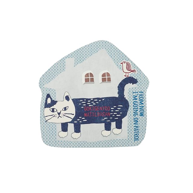 KUSUGURU JAPAN-Cat Matildasan Mouse Pad-1 Pc