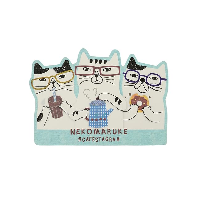 KUSUGURU JAPAN-Cat Nekomaruke Mouse Pad-1 Pc