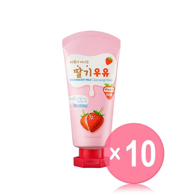 Kwailnara-Milk Cleansing Foam - 3 Types 10pcs Bundle Set