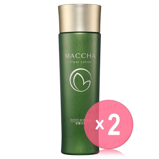 KYOTO KOMACHI-MACCHA Clear Lotion 2pcs Bundle Set