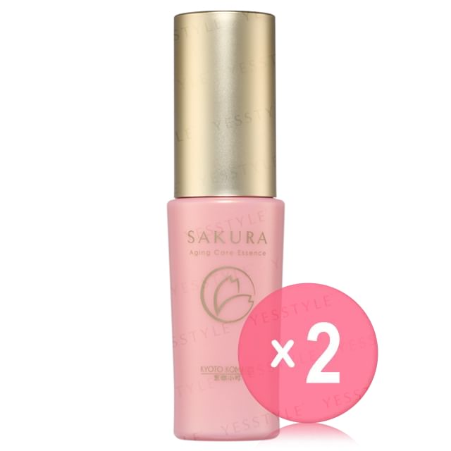 KYOTO KOMACHI-Sakura Aging Care Essence 2pcs Bundle Set